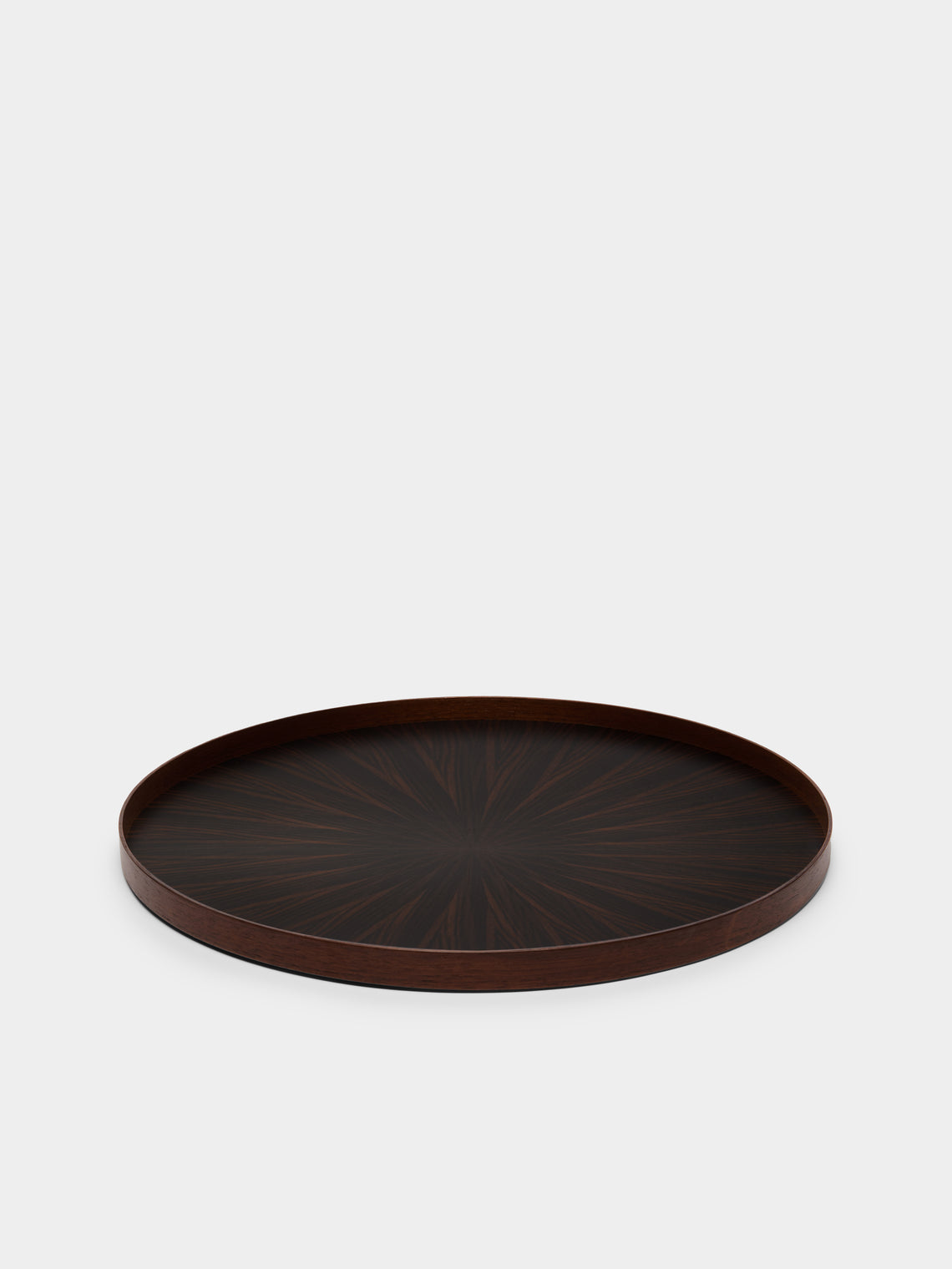 Mori Kougei - Ebony Round Wood Tray -  - ABASK