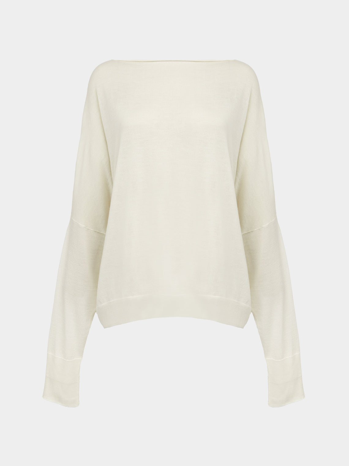 Dusan - Chunky Cashmere Boat-Neck Sweater | One Size -  - ABASK - 