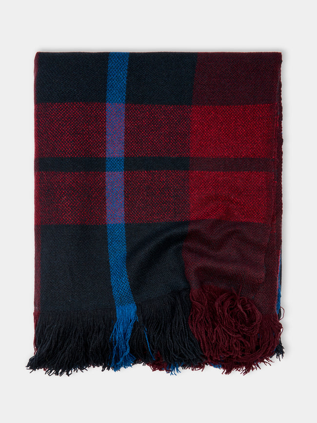 Otherways - Handwoven Yak Check Blanket -  - ABASK - 