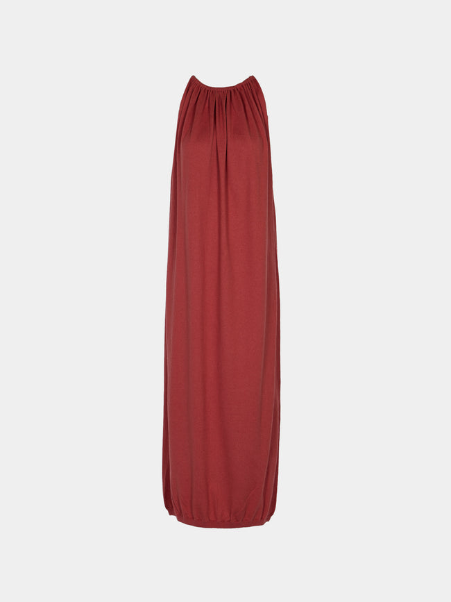 Frenckenberger - Drape Cashmere Long Dress | Size: S -  - ABASK - 