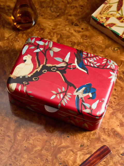 Silvia Furmanovich - Birds Marquetry Wood Jewellery Box -  - ABASK