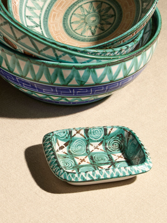 Antique and Vintage - 1950s Robert Picault Ceramic Soap Dish -  - ABASK