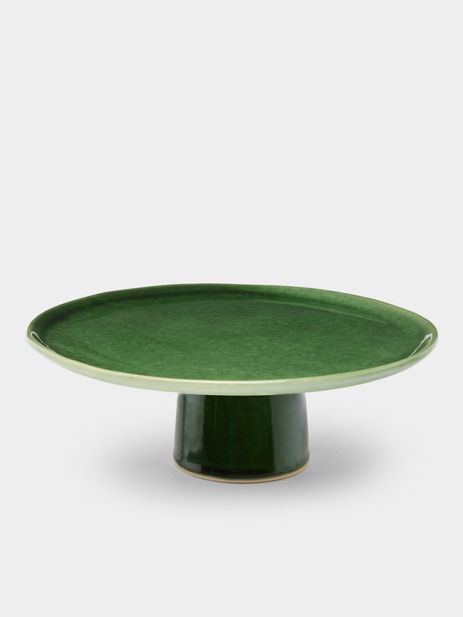 Mervyn Gers Ceramics - Hand-Glazed Ceramic Short Cake Stand -  - ABASK - 