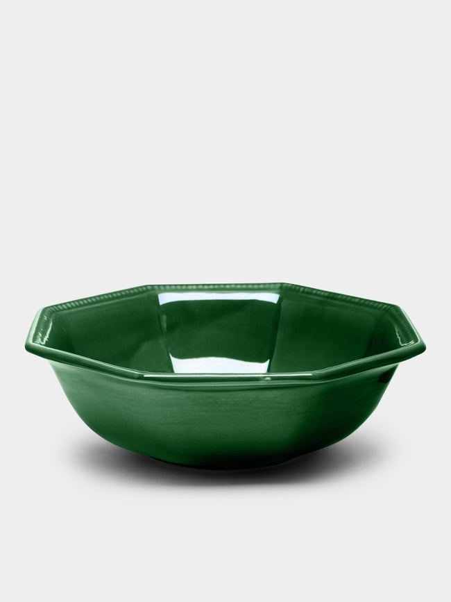 Maison Pichon Uzès - Louis XVI Hand-Glazed Ceramic Salad Bowl -  - ABASK - 
