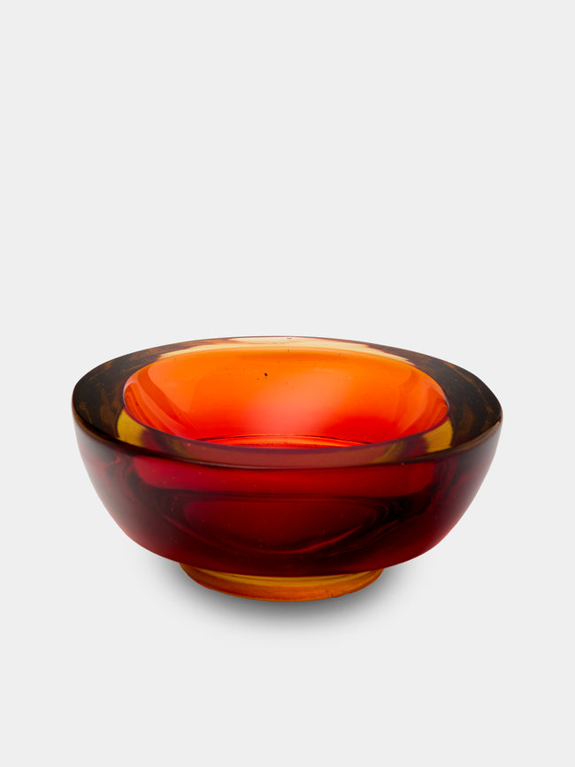 Antique and Vintage - Mid-Century Flavio Poli Murano Glass Ashtray -  - ABASK - 