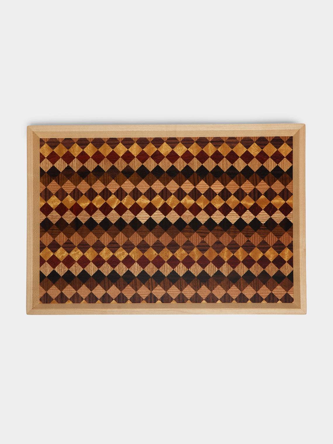 Mori Kougei - Poke Wood Rectangular Tray -  - ABASK - 