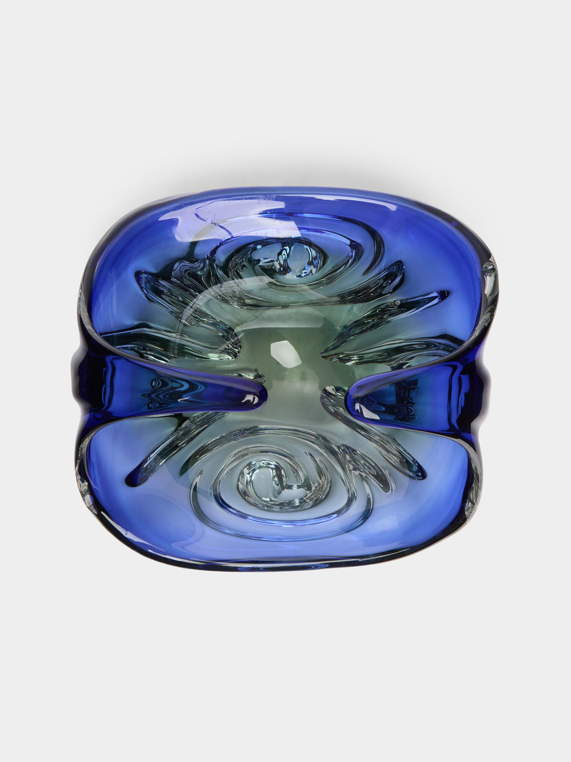 Antique and Vintage - 1970s Bohemian Glass Bowl -  - ABASK