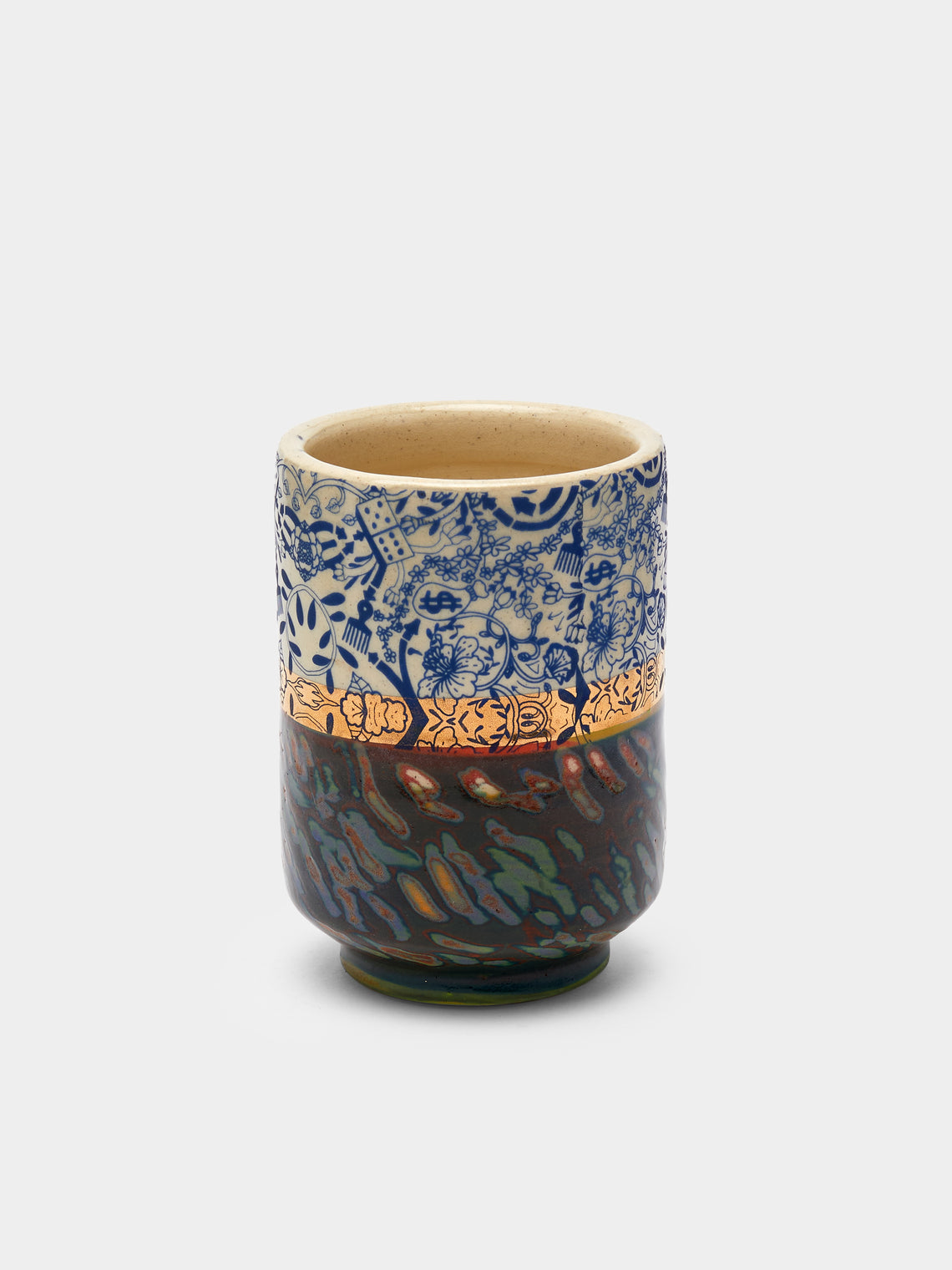 The Village Potter x Roberto Lugo - Edition 82 and 98 Ceramic Cups (Set of 2) -  - ABASK