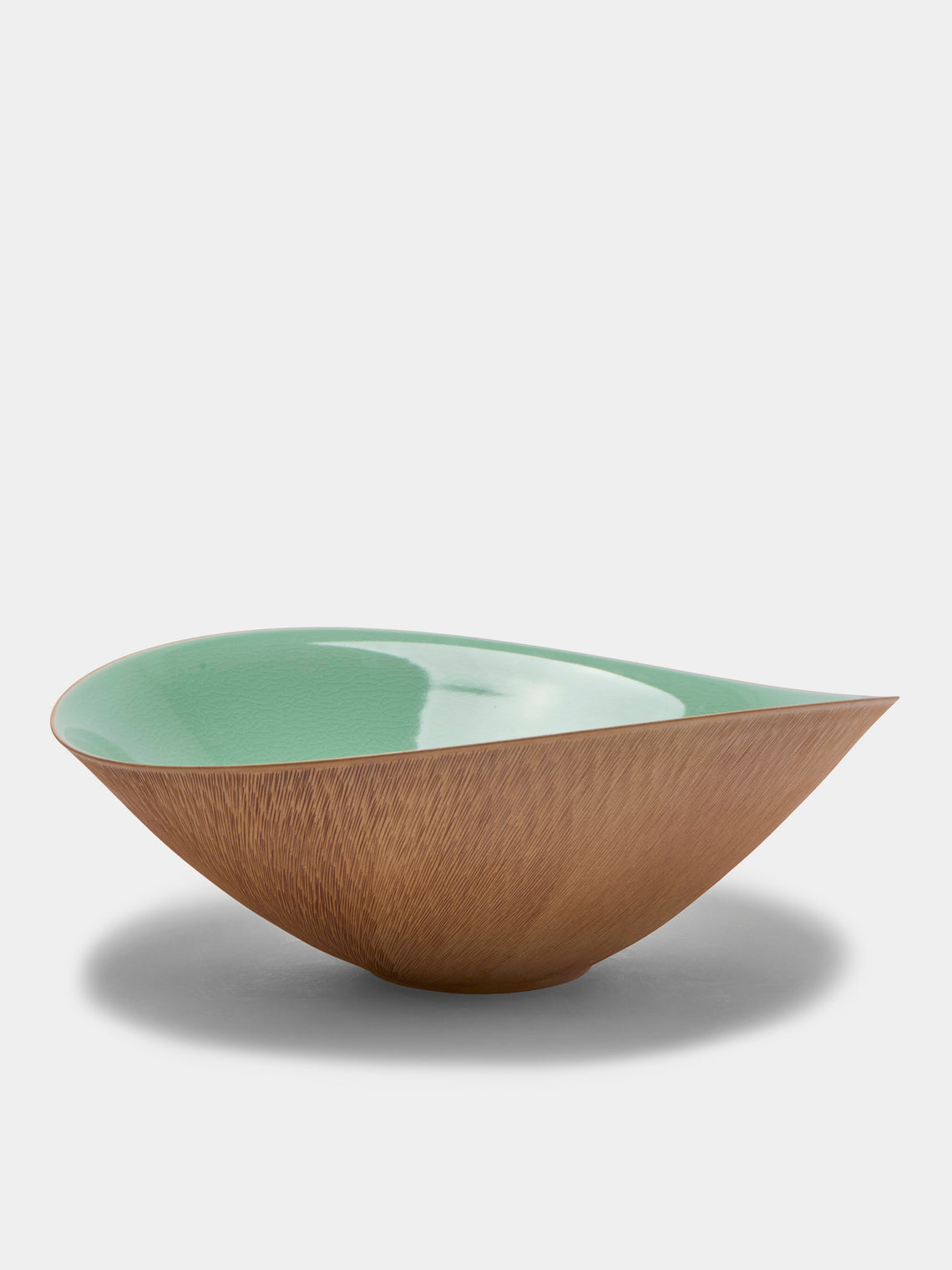 Kim Pan-ki - Comb Pattern Celadon Bowl -  - ABASK - 