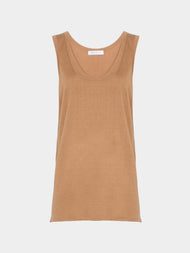 Ryan Roche - Cashmere Tank Top -  - ABASK - 