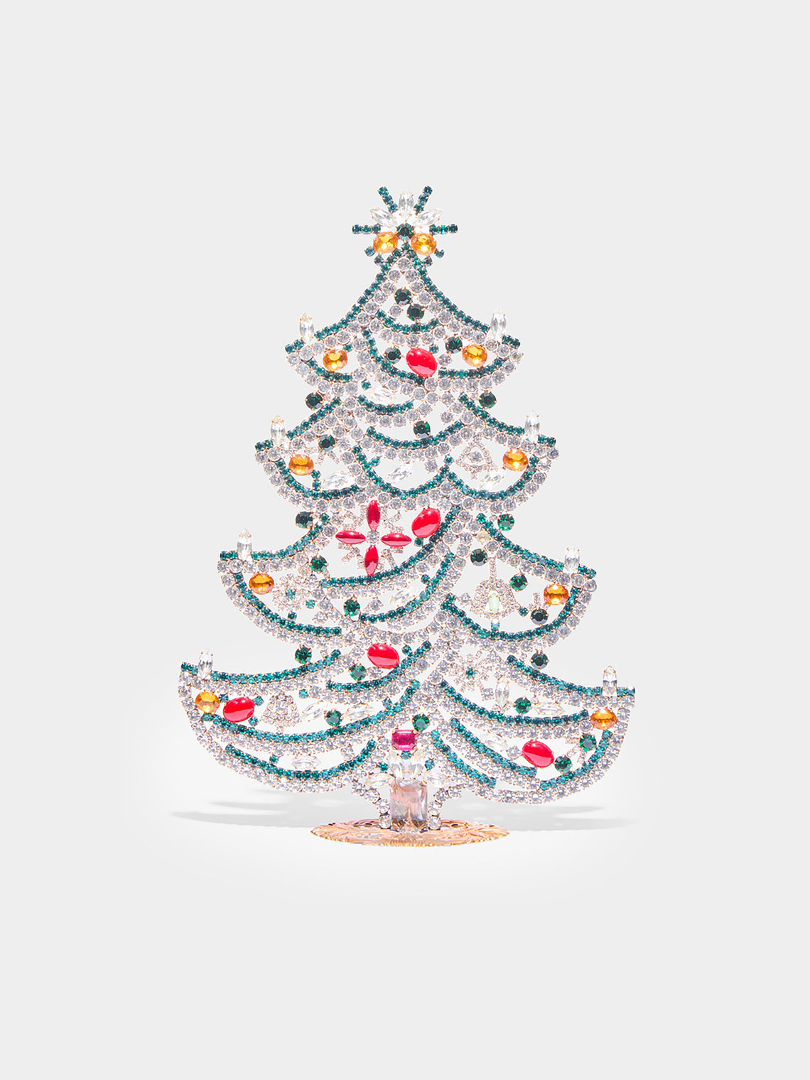 Antique and Vintage - 1930s Czech Jewelled Large Christmas Tree -  - ABASK - 