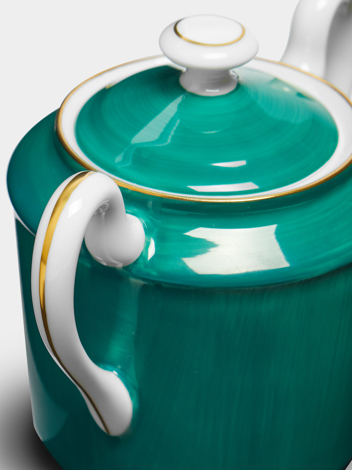 Robert Haviland & C. Parlon - Coco Hand-Painted Porcelain Sugar Bowl -  - ABASK