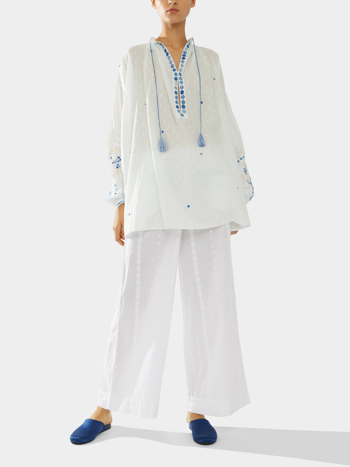 Thierry Colson - The Guise Cotton Tunic | Size: S -  - ABASK