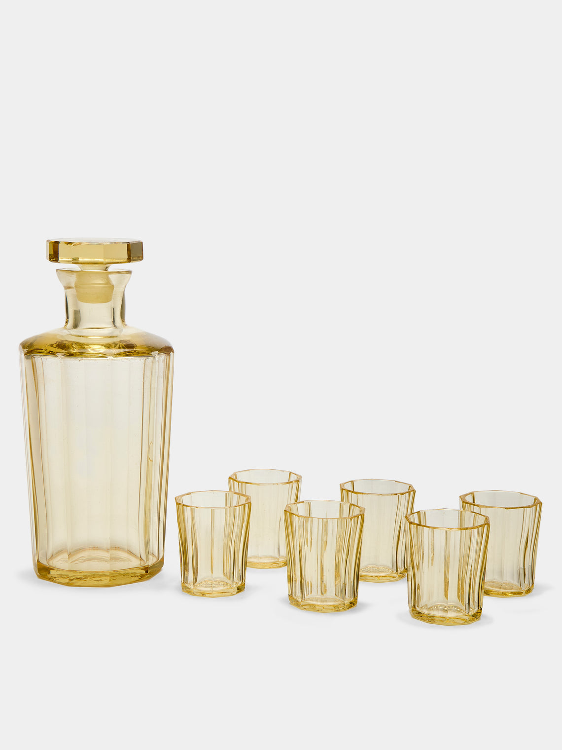 Antique and Vintage - 1930s Daum Decanter with Glasses (Set of 7) -  - ABASK - 