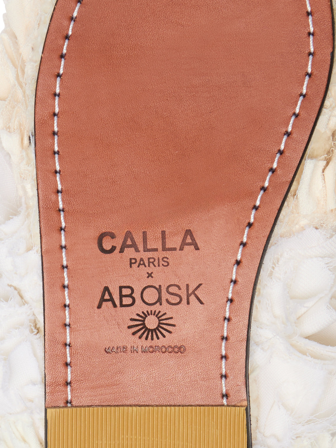 Calla - Mono Aili Babouche Slippers | Size: 38 -  - ABASK