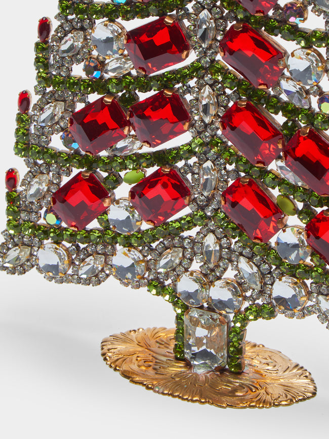 Antique and Vintage - 1930s Czech Jewelled Large Christmas Tree -  - ABASK