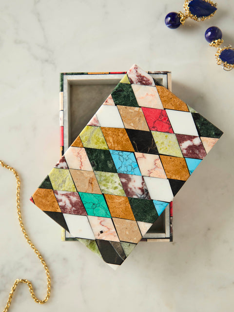 Jia Jia - Crystal Mosaic Jewellery Box -  - ABASK