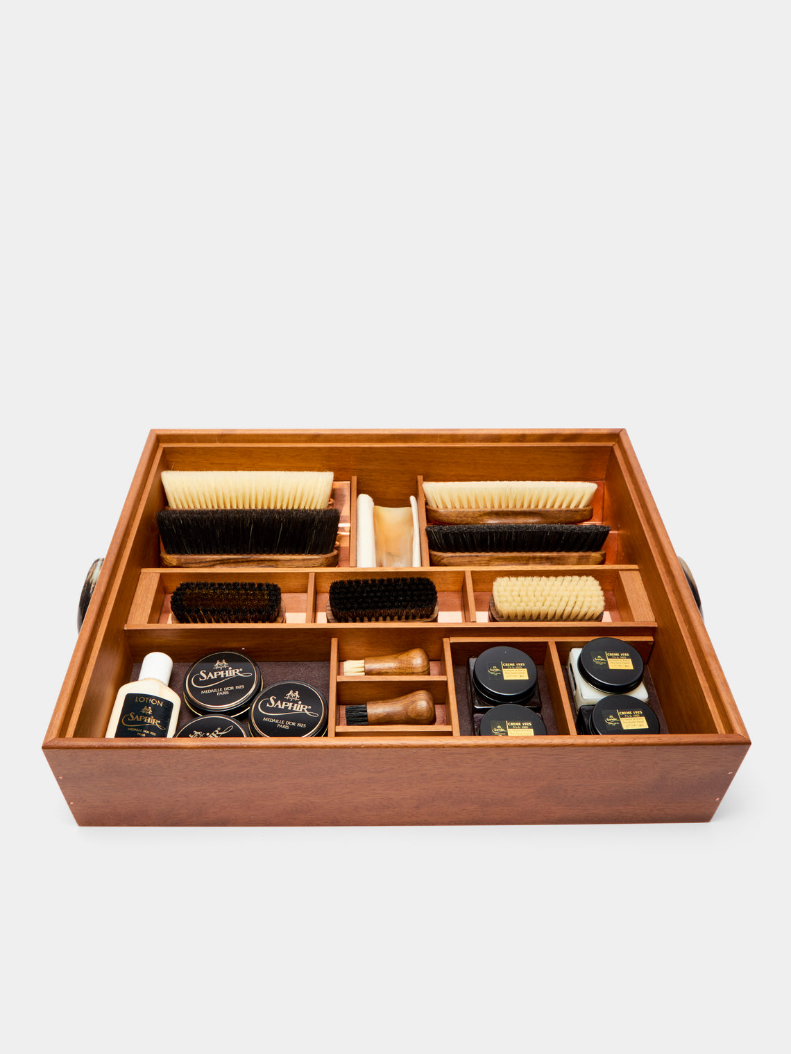 Lorenzi Milano - Zebu Horn Shoe Shine Set -  - ABASK - 