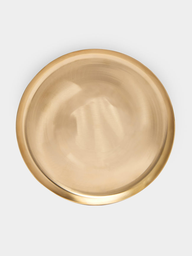 Jong Duk Lee - Bangjia Brass Round Tray -  - ABASK - 