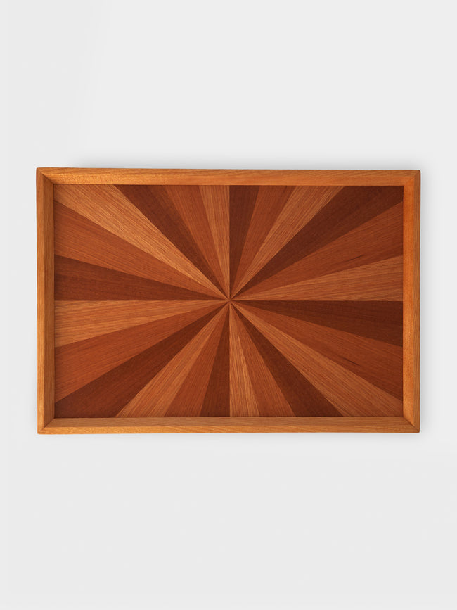 Mori Kougei - Poke Wood Rectangular Tray -  - ABASK - 