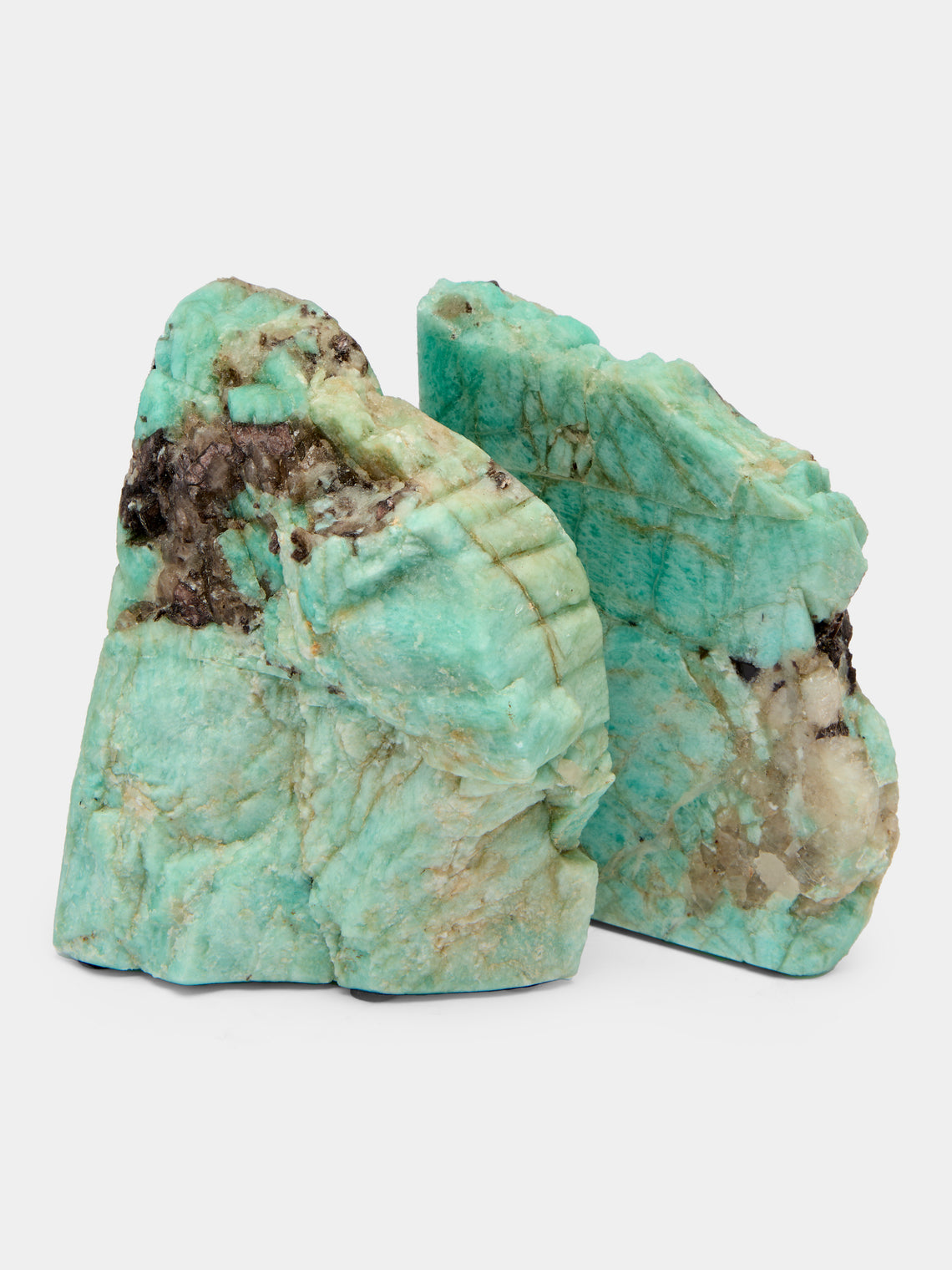 Jia Jia - Amazonite Bookends -  - ABASK