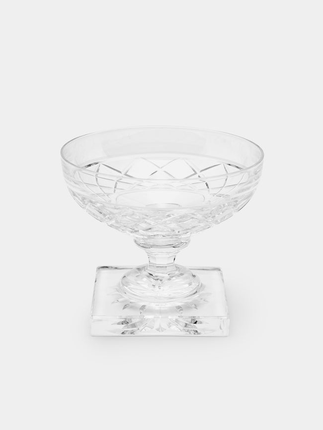 Antique and Vintage - 1930s Val Saint Lambert Crystal Champagne Coupes (Set of 8) -  - ABASK - 