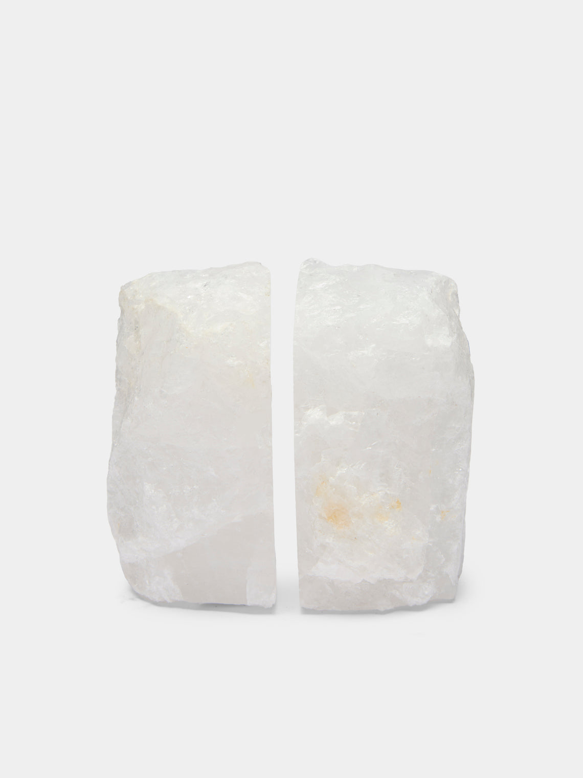 Jia Jia - White Quartz Bookends -  - ABASK - 