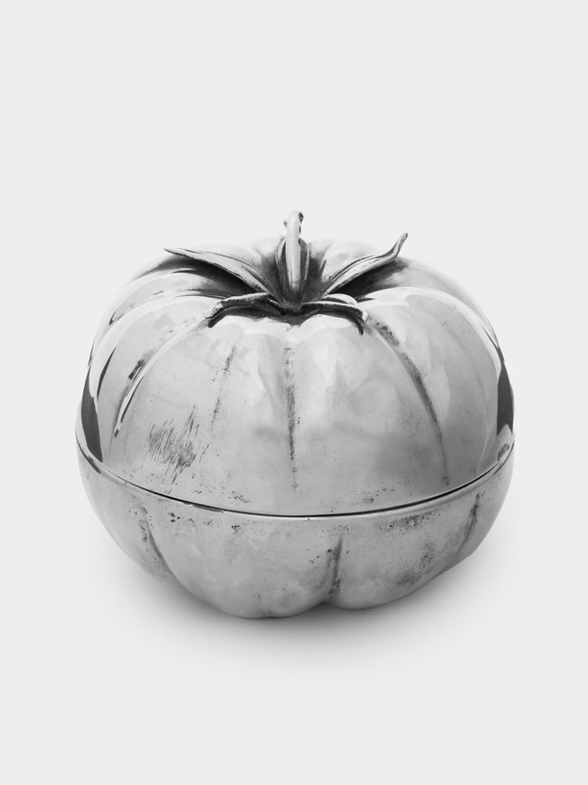 Antique and Vintage - 1940s Solid Silver Tomato -  - ABASK - 