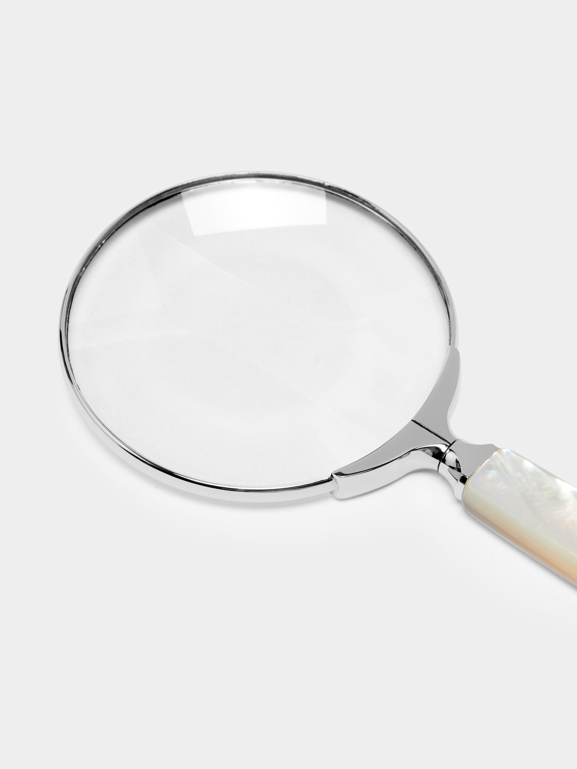 Lorenzi Milano - Mother-of-Pearl Magnifying Glass -  - ABASK