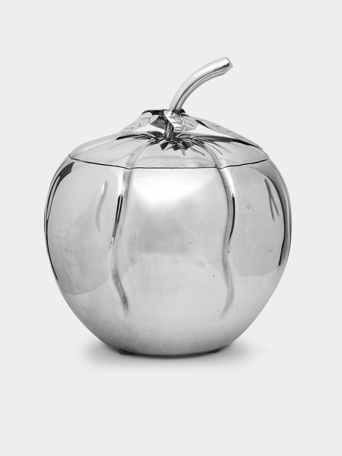 Antique and Vintage - Mid-Century Silver-Plated Tomato Ice Bucket -  - ABASK - 