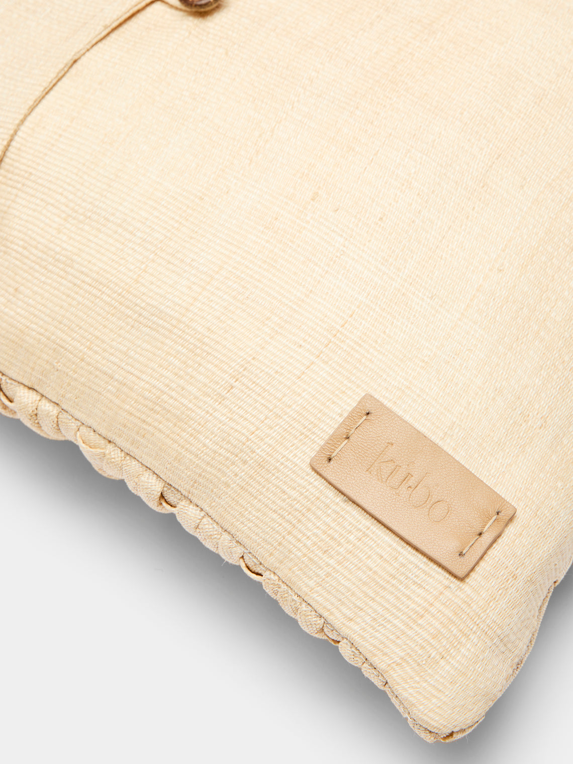 KUBO Curated - Udon Weave Palm Cushion -  - ABASK