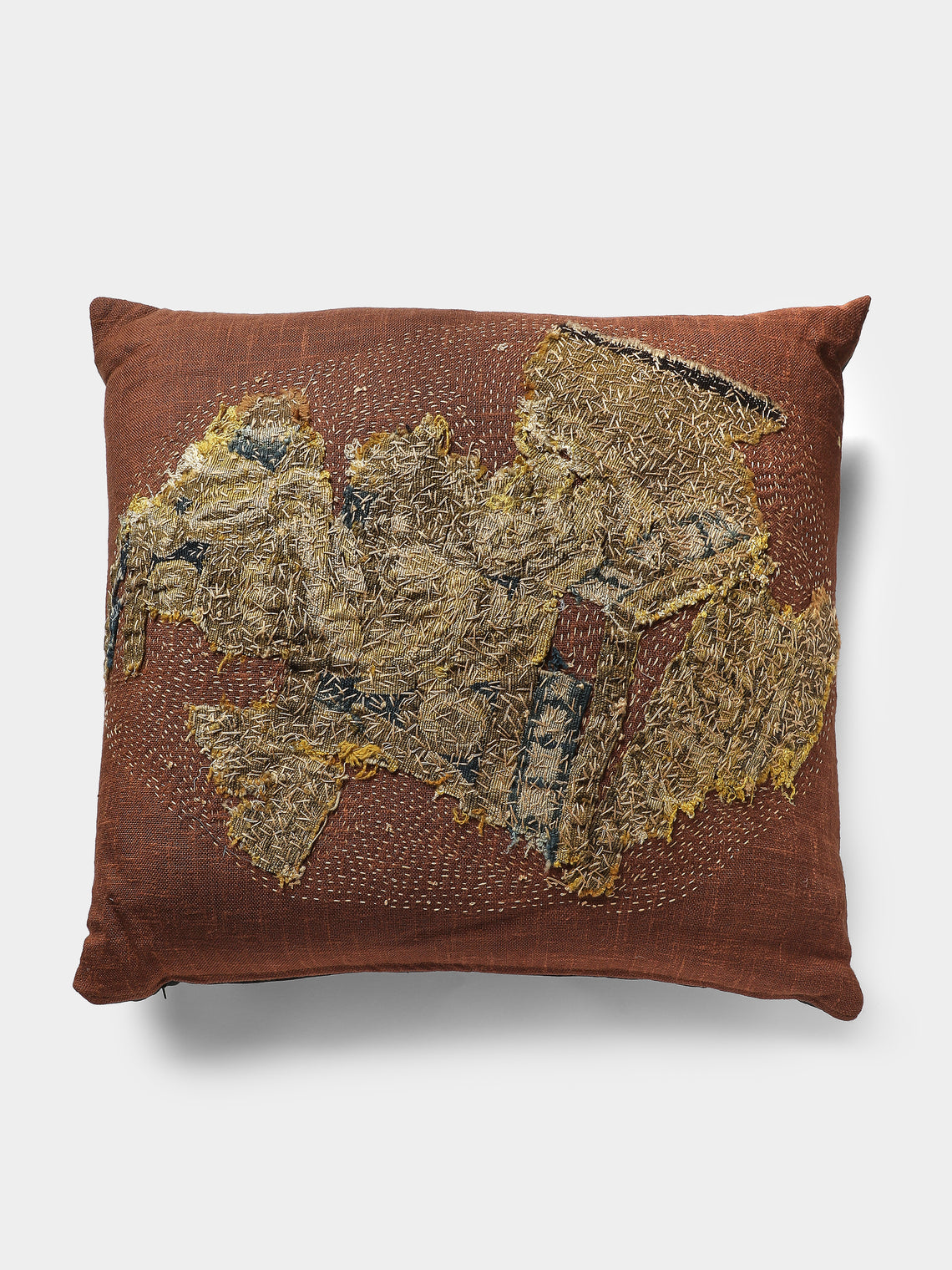 By Walid - 18th-Century Flemish Tapestry Linen Cushion -  - ABASK - 