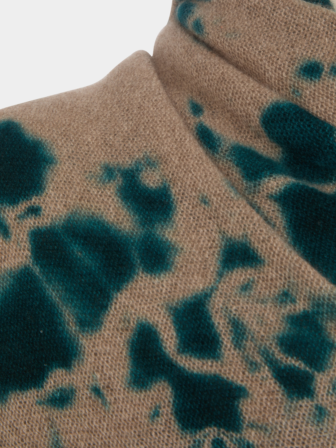 Suzusan - Shibori Cashmere Shawl | One Size -  - ABASK