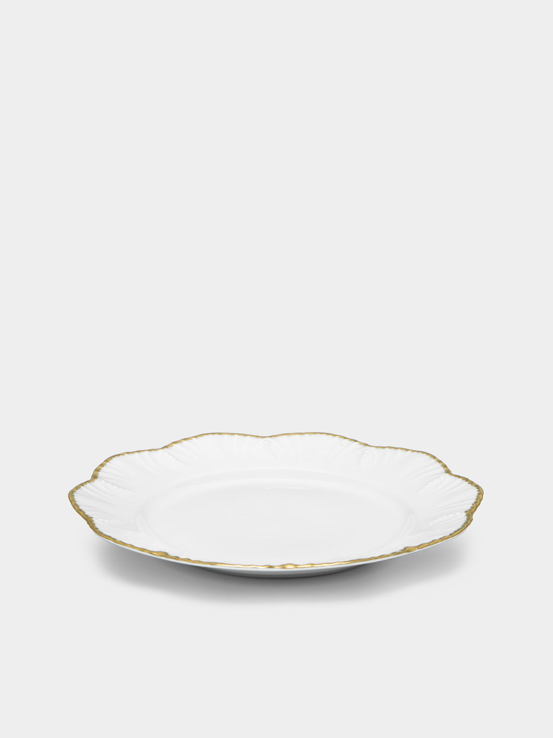 Pinto Paris - Simple Dentelle Hand-Painted Porcelain Dinner Plate -  - ABASK