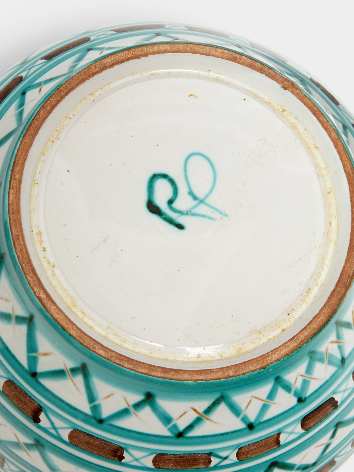 Antique and Vintage - 1950s Robert Picault Ceramic Serving Bowl -  - ABASK