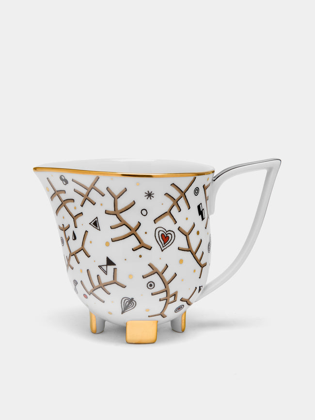 Augarten - Cabaret Hand-Painted Porcelain Creamer -  - ABASK - 