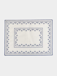 Esencial Hogar - Pedralbes Embroidered Linen Placemats (Set of 4) -  - ABASK - 