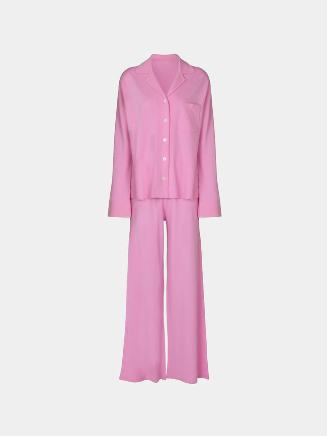 Arch4 - Dorchester Baby Goat Cashmere Pyjama Set -  - ABASK - 