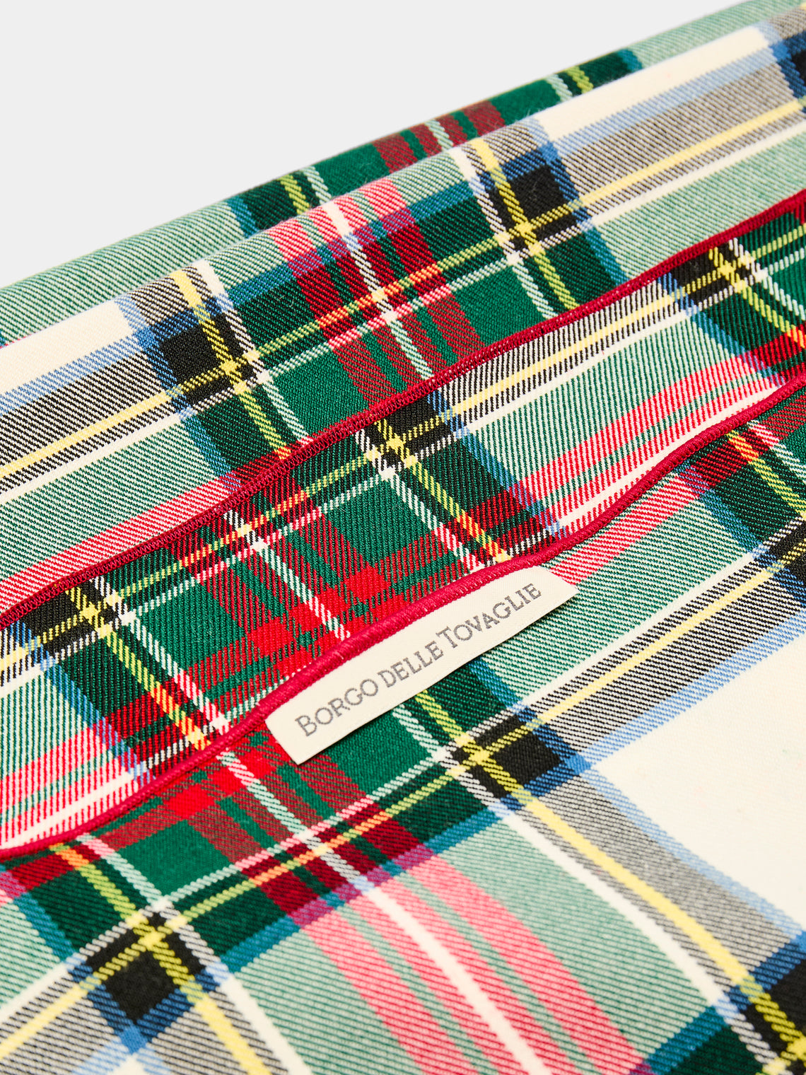 Borgo delle Tovaglie - Filo Tartan Linen Table Runner -  - ABASK