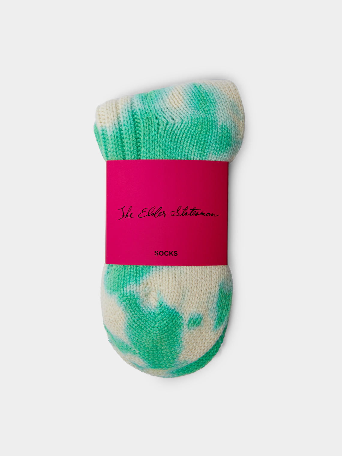 The Elder Statesman - Yosemite Hot-Dye Cashmere Socks -  - ABASK - 