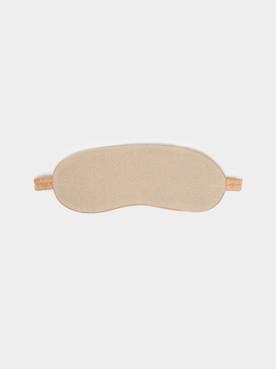 Studio Shamshiri x ABASK - Handwoven Cashmere and Silk Eye Mask -  - ABASK - 