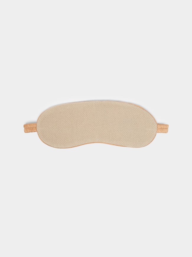 Studio Shamshiri x ABASK - Handwoven Cashmere and Silk Eye Mask -  - ABASK - 