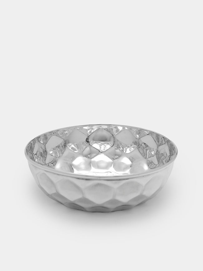 Antique and Vintage - MId-Century Solid Silver Octagonal Bowl -  - ABASK - 