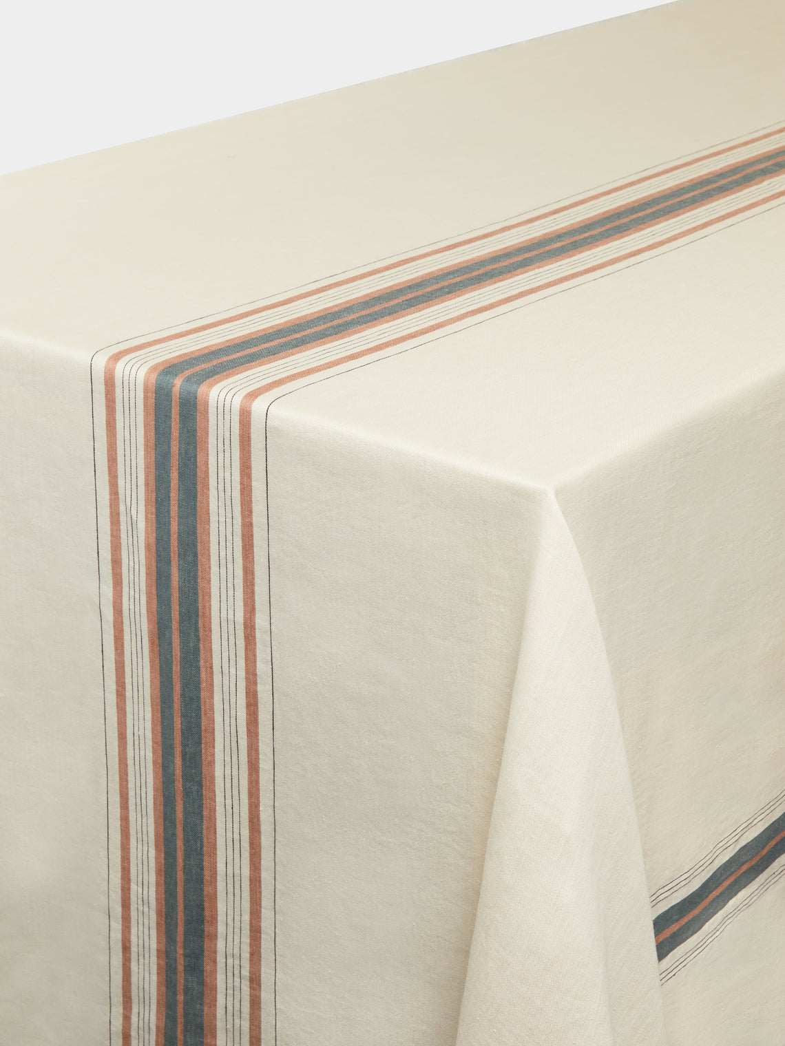 Libeco - Gypsum Belgian Linen Rectangular Tablecloth -  - ABASK