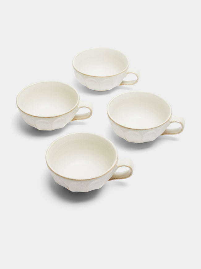 Kaneko Kohyo - Rinka Ceramic Soup Cups (Set of 4) -  - ABASK