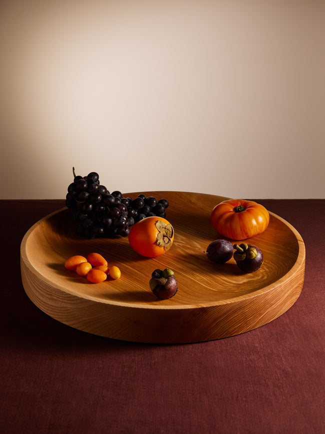 Marisa Klaster - Hand-Turned Oak Extra Large Platter -  - ABASK