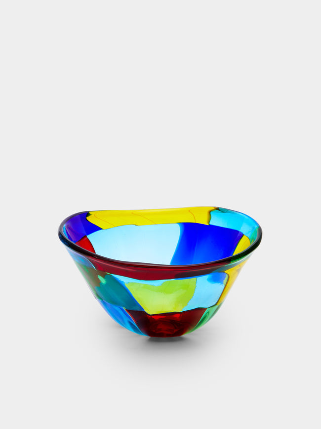F&M Ballarin - Acquamarina Hand-Blown Murano Glass Small Bowls (Set of 2) -  - ABASK - 