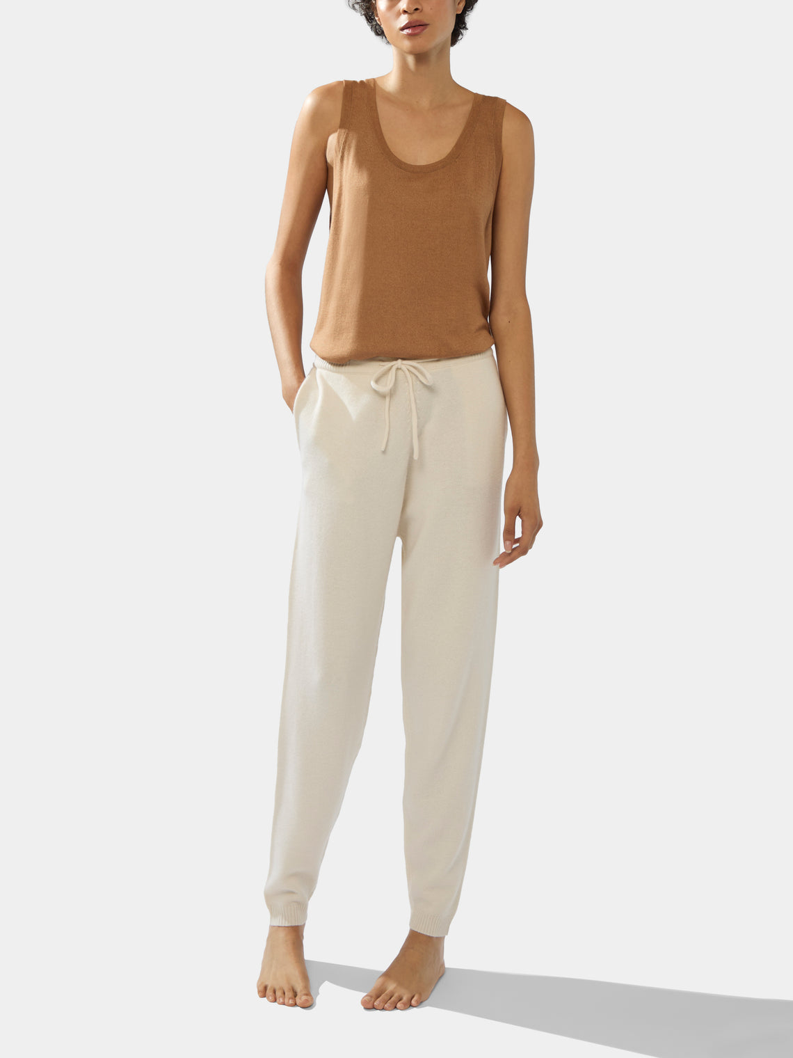 Sarouel Cashmere Sweatpants | Size: S