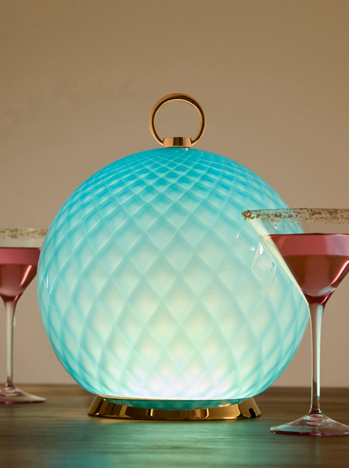 Venini - Balloton Grand Hand-Blown Murano Glass Portable Lamp -  - ABASK