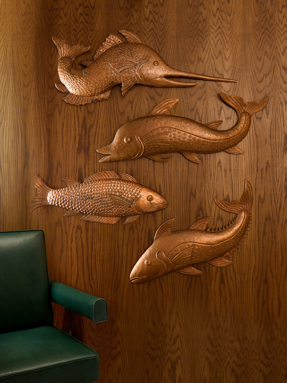 19th-Century Copper Fish